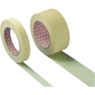 Zeichenkreppband 19mmx33m, beige,  leicht gekreppt Papier